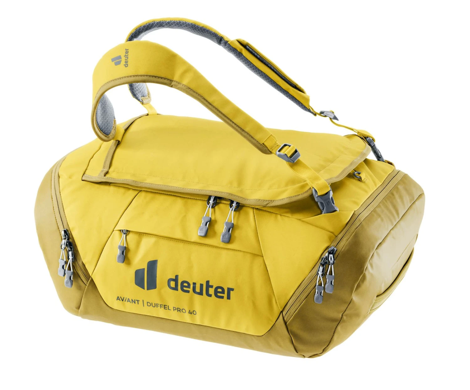 Deuter Aviant Duffel Pro 40 Corn-Turmeric 1 Deuter Aviant Duffel Pro 40 Corn-Turmeric
