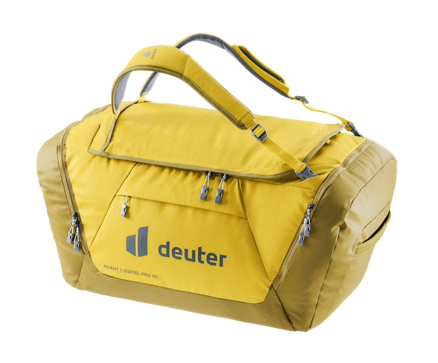 Deuter Aviant Duffel Pro 90 Corn-Turmeric 1 Deuter Aviant Duffel Pro 90 Corn-Turmeric