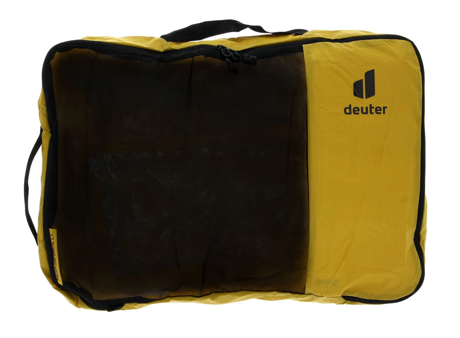 Deuter Mesh Zip Pack 10 Turmeric-Black 1 Deuter Mesh Zip Pack 10 Turmeric-Black